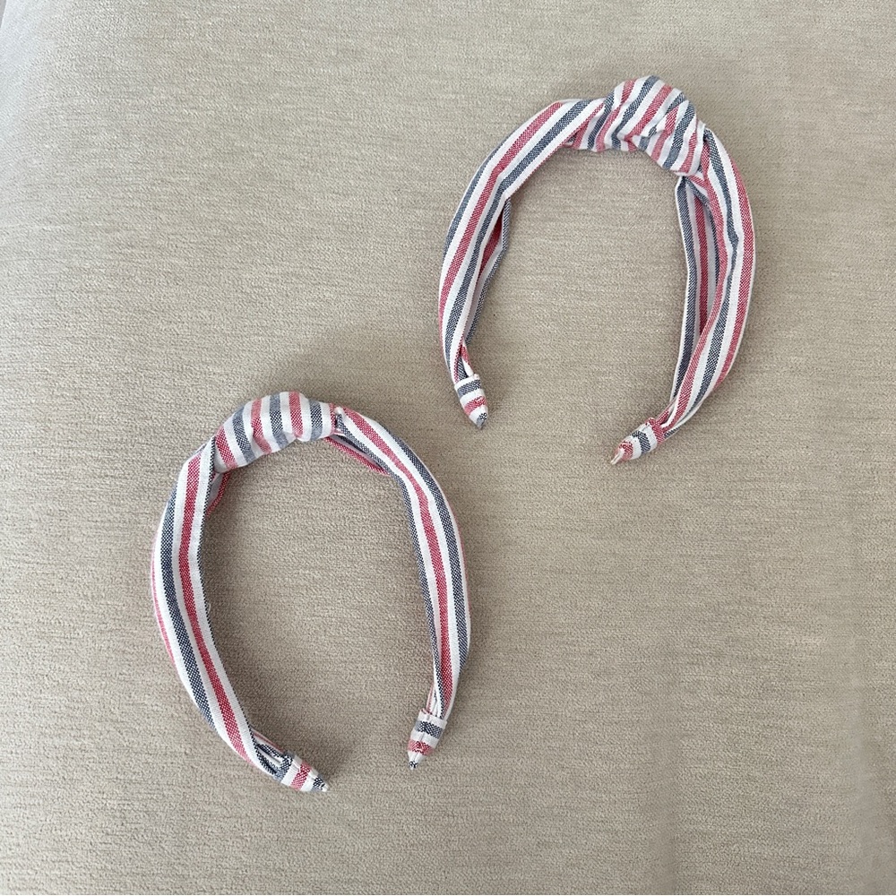 Red White Blue Mommy & Me Matching Headbands